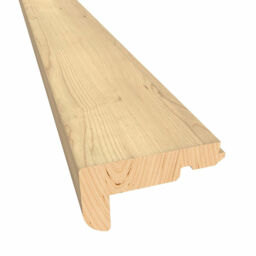 Kahrs Hard Maple Solid Stair Nosing for 15mm Woodloc, Satin Lacquered, 35x60x1200mm