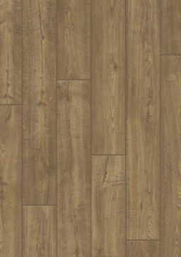 QuickStep Impressive Scraped Oak Grey Brown Laminate Flooring, 8mm