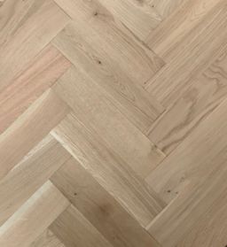 Tradition Classics Engineered Oak Parquet Flooring, Unfinished, Rustic, 70x15x350mm