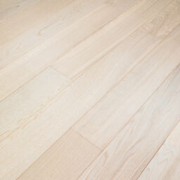 Tradition Classics Provence Engineered Oak Flooring, Rustic, Brushed & White Matt Lacquered, 189x15x1860 mm