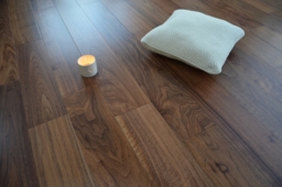 Tradition Engineered American Walnut Flooring, Rustic, Lacquered, 150x3x14 mm
