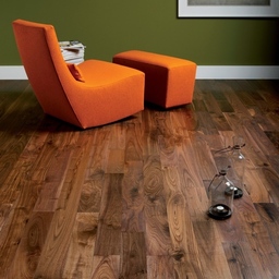 Tradition Engineered Walnut Flooring, Rustic, Lacquered, 190x4x20 mm