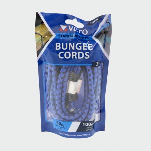 Bungee Cords - Standard, 8mm, 100cm