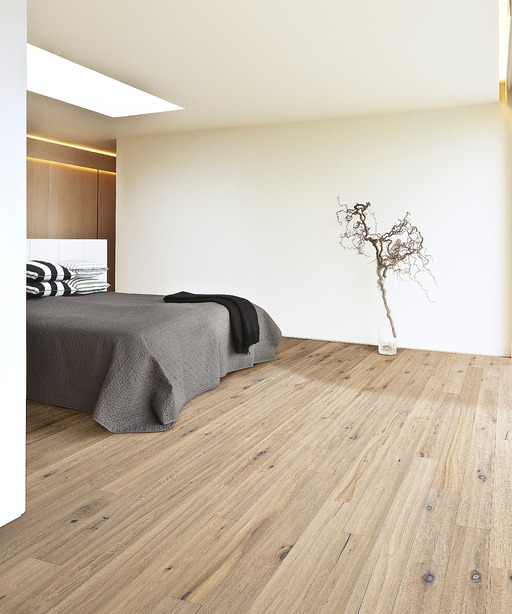 Kahrs Trench Oak Engineered Wood Flooring, Oiled, 125x10x1830 mm