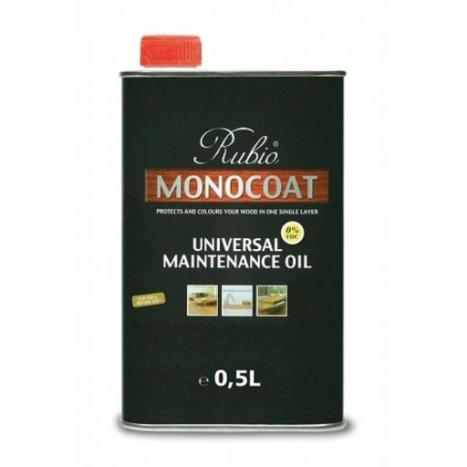 Rubio Monocoat Universal Maintenance Oil, Pure, 0.5 L