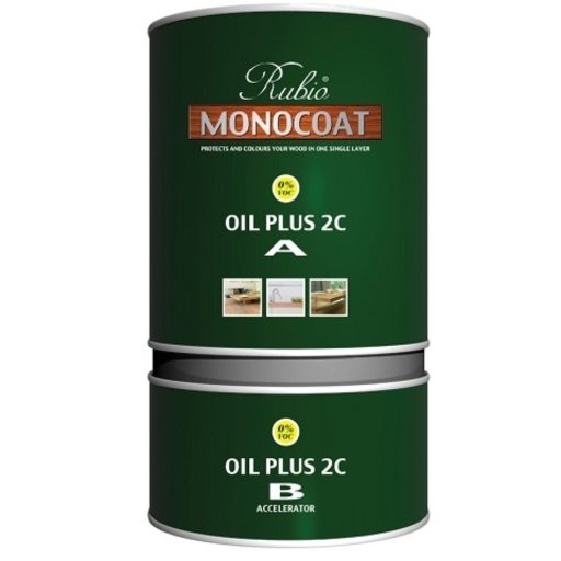 Rubio Monocoat Oil Plus 2C, Gris Belge, 1.3 L