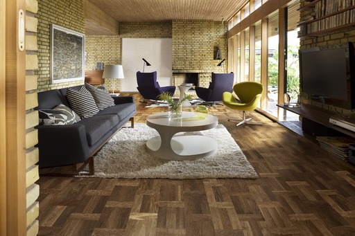 Kahrs Palazzo Fumo Oak Engineered Wood Flooring, Lacquered, 198.5x15x2426 mm