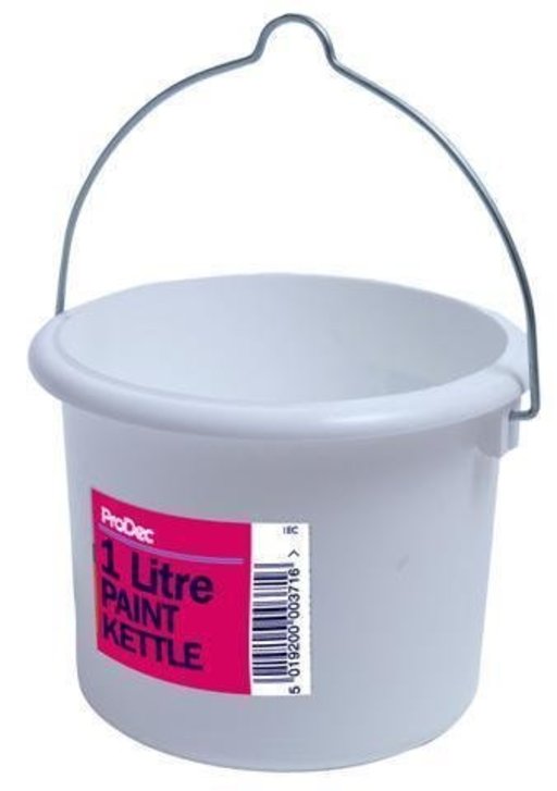 Plastic Paint Can with Lid, 1L ProDec & Co