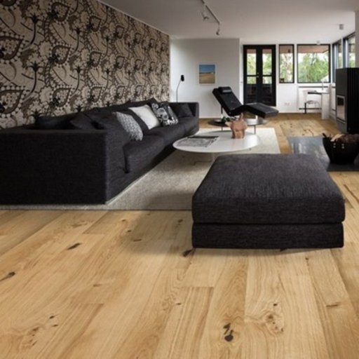 Kahrs Village Oak Engineered Wood Flooring, Brushed, Oiled, 150x0.5x7 mm