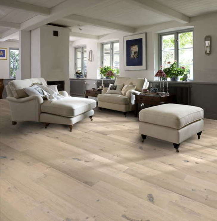 Kahrs Colony Oak Engineered Wood Flooring, Rustic, Brushed, Oiled, 150x0.5x7 mm