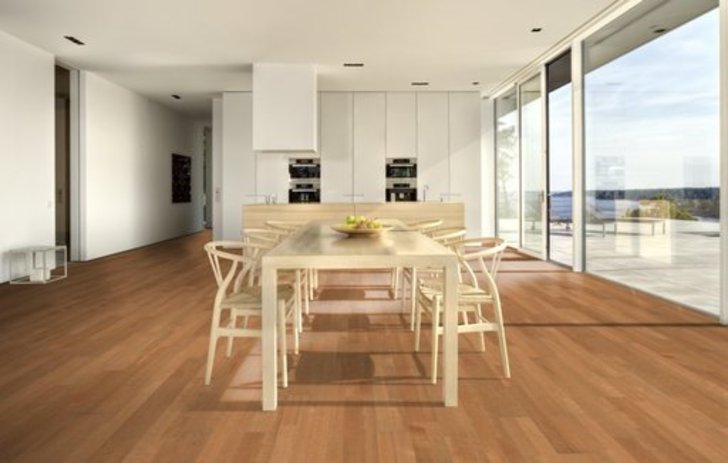 Kahrs Winter Cherry Engineered Wood Flooring, Satin Lacquered, 193x0.5x7 mm