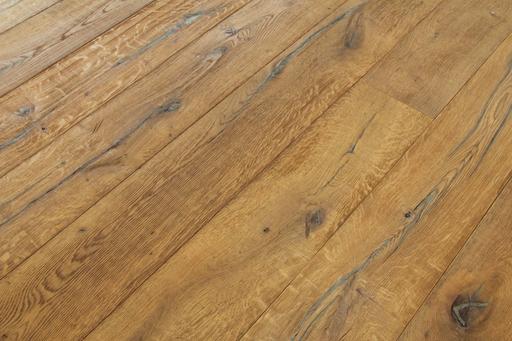 Tradition Select Engineered Oak Flooring, Distressed Saw Marks, Brushed, Natural Oiled, 190x20x1900mm