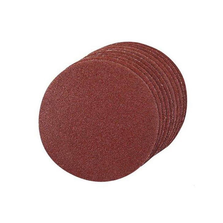 Silverline Single Sided 60G Sanding Disc, 125 mm, Velcro 743259
