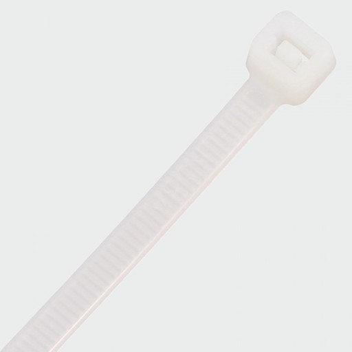 Cable Ties Natural, 7.6x300mm, 100pk