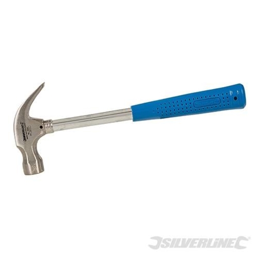 Silverline Tubular Shaft Claw Hammer, 8 oz