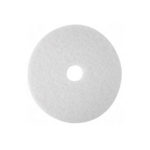 Bona Buffing Cleaning Pads, White, Pack of 5, 407 mm