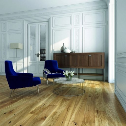 V4 Engineered Oak Flooring, Rustic, Brushed Stained & Matt Lacquered, 180x14x2200 mm