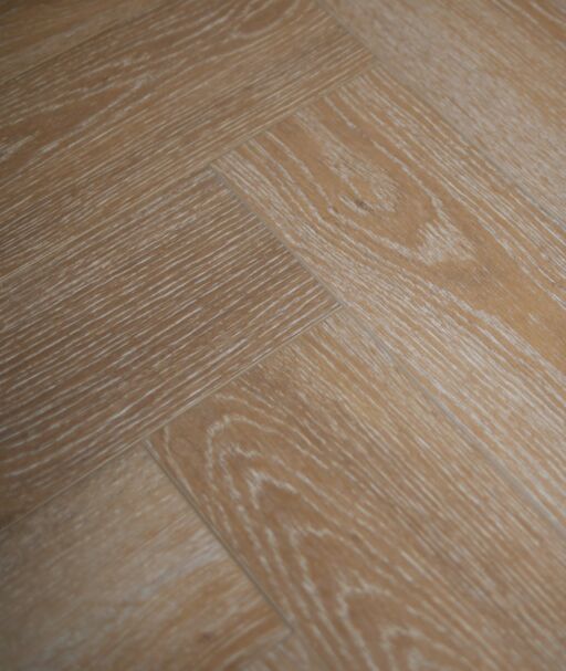 BML Honey Oak Herringbone SPC Rigid Vinyl Flooring, 126x6x630 mm
