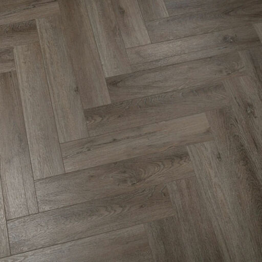 Tradition BML Misty Smoked Herringbone SPC Rigid Vinyl Flooring, 126x6x630mm Image 4