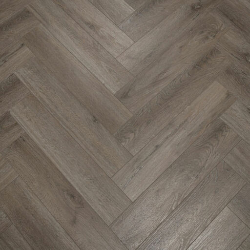 Tradition BML Misty Smoked Herringbone SPC Rigid Vinyl Flooring, 126x6x630mm Image 2