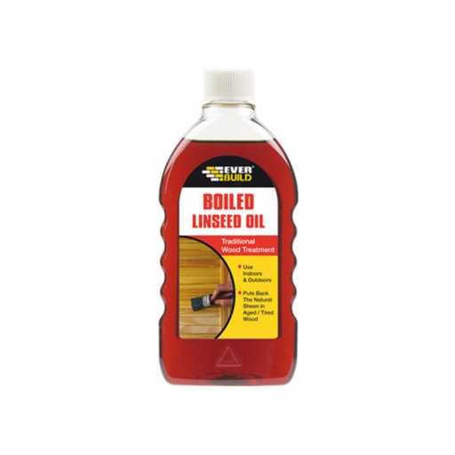 Boiled Linseed Oil, 500 ml EverBuild