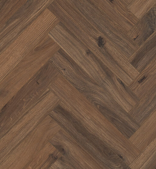 Berry Alloc Chateau Herringbone Gyant Dark Brown Laminate Flooring Box B, 84x8x504mm