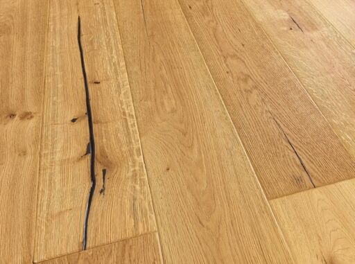 Blanko Budget Huelva, Engineered Oak Flooring, Natural Distressed & Oiled, 220x15x1900 mm