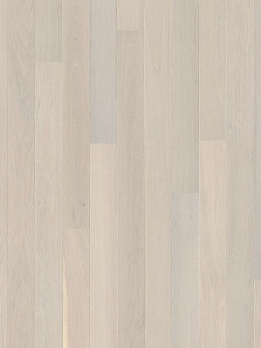 Boen Andante Oak Engineered Flooring, White, Brushed, Lacquered, 138x3.5x14mm