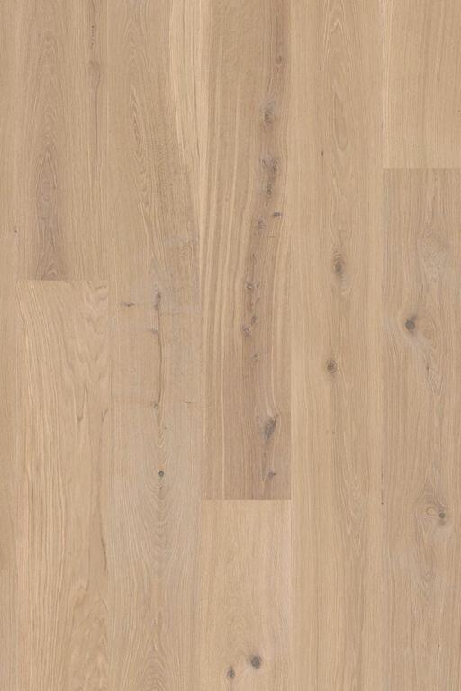 Boen Animoso Oak Engineered Flooring, White, Brushed, Oiled, 14x209x2200mm Image 2