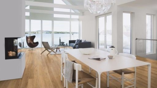 Boen Old Grey Oak Engineered Flooring Whitewashed Brushed Oiled