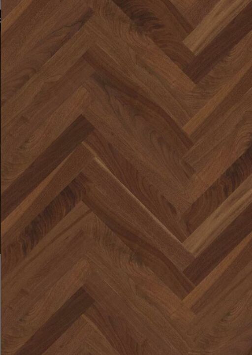 Boen Prestige American Walnut Engineered , Herringbone, Parquet Flooring, Matt Lacquered, 70x10x470 mm