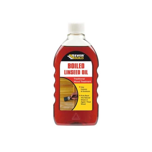 Boiled Linseed Oil, 500 ml EverBuild