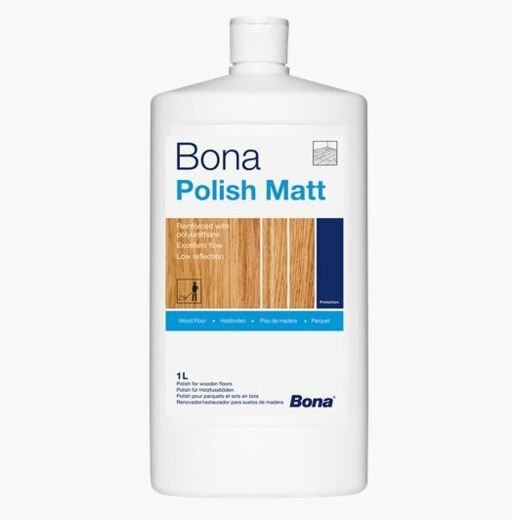 Bona Wood Floor Polish, Matt, 1L Bona