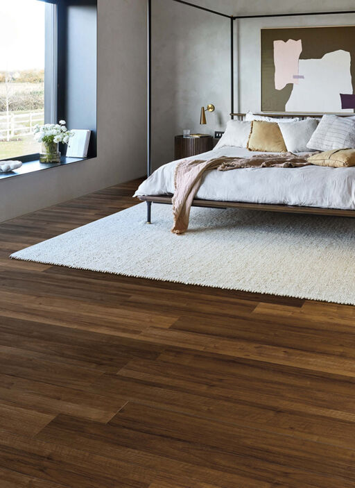 Chene Engineered Oak Flooring, Smoked Brushed & UV Lacquered, 150x18xRLmm