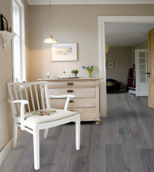 Chene Hampton Rustic Glaze Oak Engineered Flooring, Brushed & Lacquered, 190x15x1900 mm