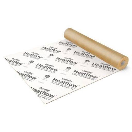 Duralay Heatflow Underlay For Wood Floors with Underfloor Heating, 3mm