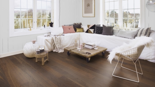 Boen Andante Smoked Oak Engineered Flooring, Live Pure Lacquered, 14x138x2200 mm