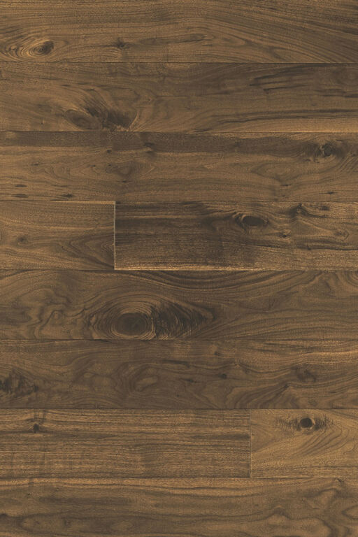 Elka American Black Walnut Engineered Flooring, Rustic, Lacquered, 150x4x18 mm
