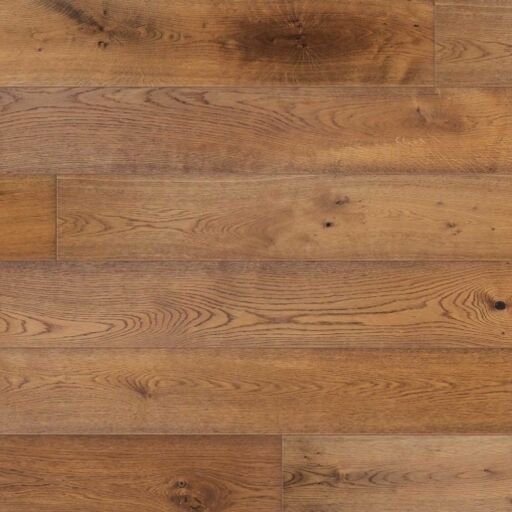 Elka Spiced Oak Engineered Wood Flooring, Brushed, Fumed, Extra Matt Lacquered, 1820x13.5x190 mm