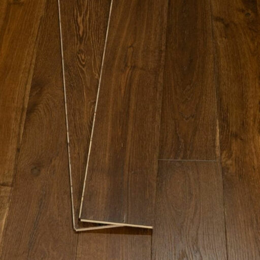 Evergreen Elwood Cognac Engineered Oak Flooring Brushed & Oiled, 190x14x1900mm Image 2