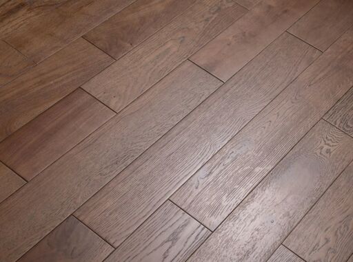Evolve Richmond, Engineered Oak Flooring, Black Washed, Brushed & Lacquered, RLx125x14mm