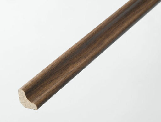HDF Antique Walnut Scotia Beading For Laminate Floors, 18x18mm, 2.4m