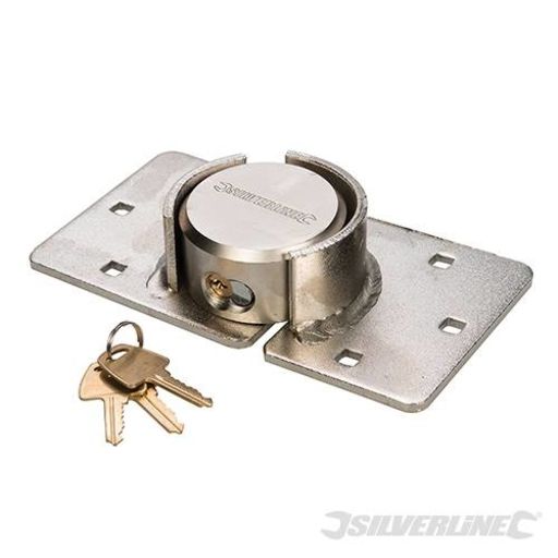 Heavy Duty Van Lock & Hasp Image 1