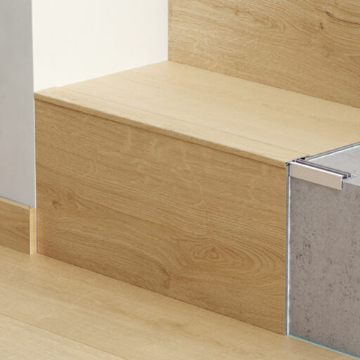 Vinyl Incizo Aluminium Subprofile For Stairs 2m