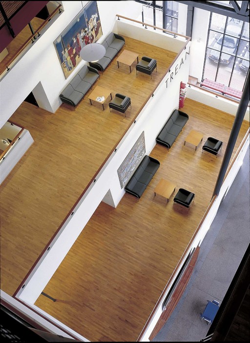 Junckers Beech SylvaKet Solid 2-Strip Wood Flooring, Untreated, Classic, 129x14mm