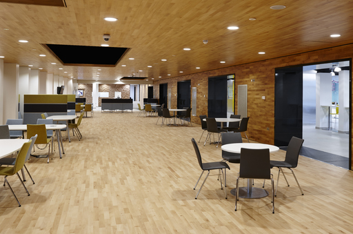 Junckers Beech Solid 2-Strip Wood Flooring, Oiled, Classic, 129x22mm
