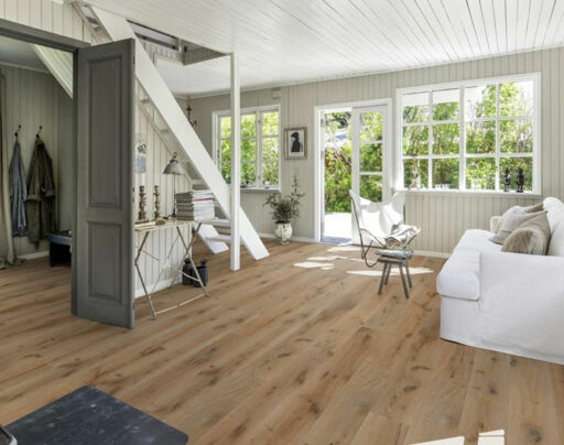 Kahrs Artisan Linen Oak Engineered Wood Flooring, Oiled, 190x15x1900mm
