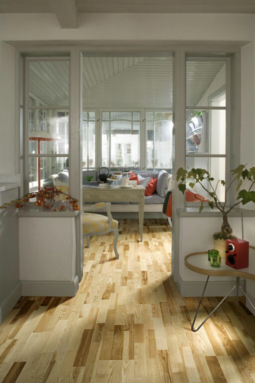 Kahrs Nordic Naturals, Kalmar Ash Engineered Wood Flooring, Matt Lacquered, 200x15x2423mm