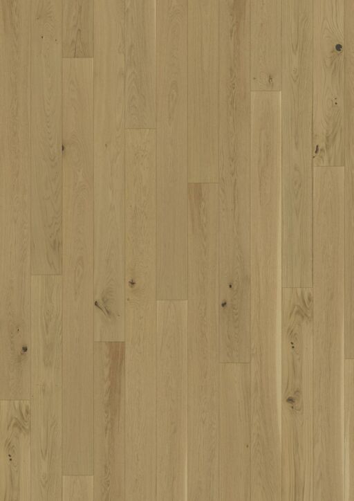 Kahrs Lux Biscotti Engineered Oak Flooring, Rustic, Brushed, Ultra Matt Lacquered, 151x15x2266mm