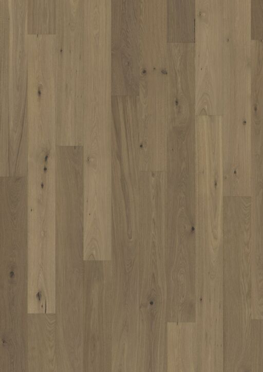 Kahrs Piazza Oak CD Smoked Grey Engineered Flooring, Brushed & Oiled, 180x11x1800mm